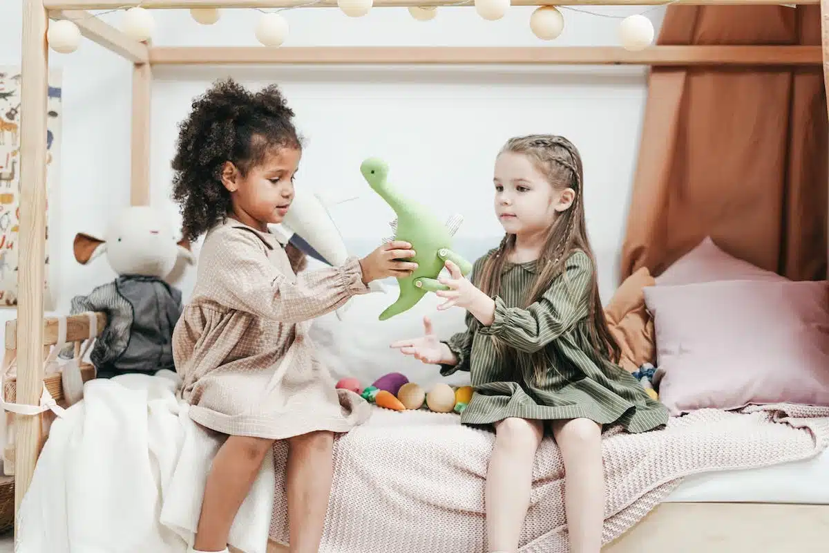 enfants  partage