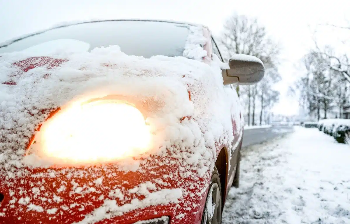 voiture hiver