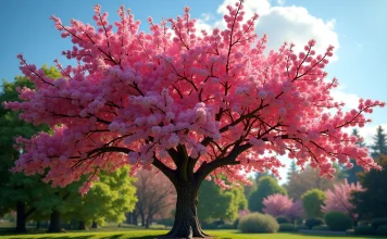 Les secrets de l’arbre à fleurs roses : une symphonie florale estivale