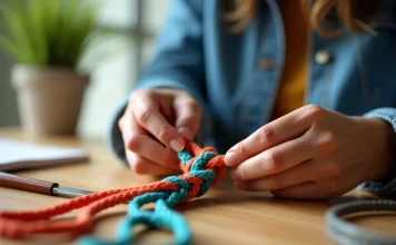 Bracelet en macramé : une évasion créative à portée de main